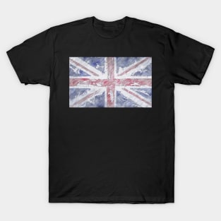 Rustic Union Jack Flag T-Shirt